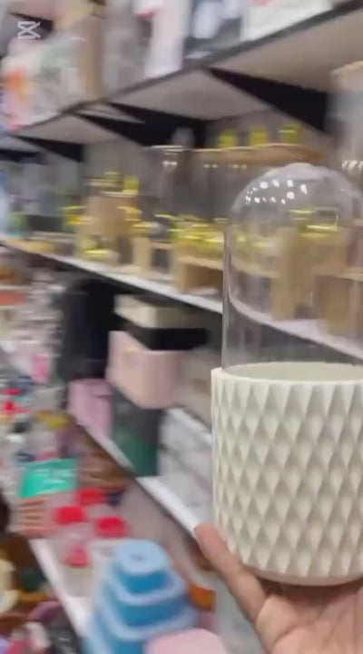 Rotating Brush Storage Bin | صندوق تخزين فرش دوار